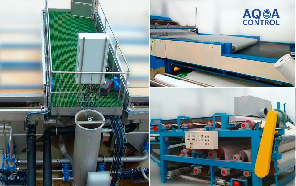 Belt filter press