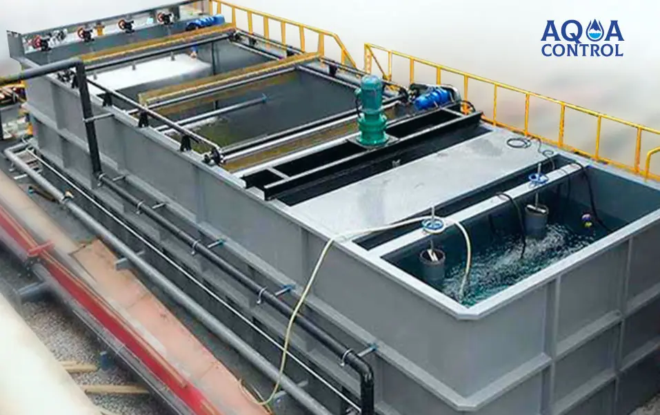 Inclined tube (plate) precipitator Inclined tube (plate) precipitator